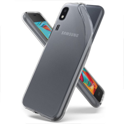 Силиконови гърбове Силиконови гърбове за Samsung Силиконов гръб ТПУ ултра тънък за Samsung Galaxy A2 Core A260F кристално прозрачен